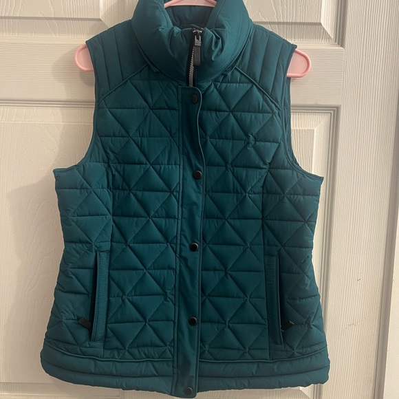 Marc New York Women's Teal Quilted Hiking Vest Size Medium - Picture 1 of 10